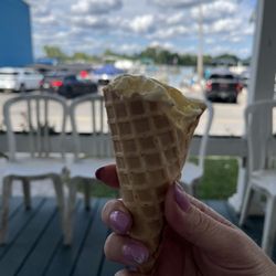 Weldon's Ice Cream Factory - Almost forgot to get a photo before it was all gone. Don't sleep on the sweet corn flavor!