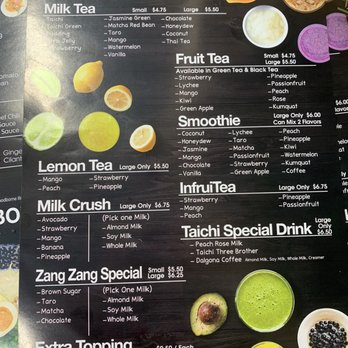 Taichi Bubble Tea - Menu - Poke Near Me - Sacramento, California Taichi Bubble Tea - Menu - Poke Near Me - Sacramento, California