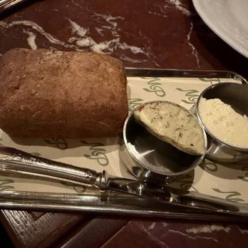 Maison Passerelle - Warm plantain bread and butter - not bad but again nothing to write home about - French Near Me - New York, New York