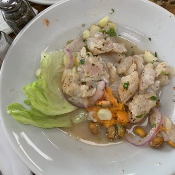 Aji Verde - Ceviche de pescado - Peruvian Near Me - Paramount, California
