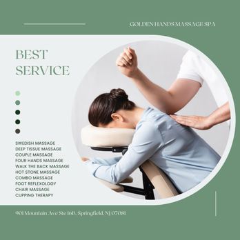 Golden Hands Massage Spa - Massage Near Me - Springfield, New Jersey