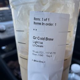 Iced coffee