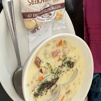 Fishwives - N.E. Clam Chowder - Seafood Near Me - Pasadena, California Fishwives - N.E. Clam Chowder - Seafood Near Me - Pasadena, California