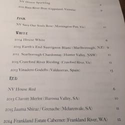 Hope and Anchor - Wine by the glass