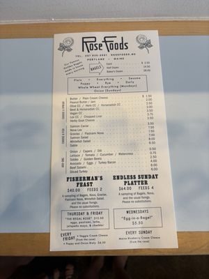 Menu photo 1 Rose Foods Portland, ME Menu photo 1 Rose Foods Portland, ME