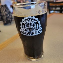 MadCow Brewing - Evening Milking Stout. Haven't had a milk stout in a while and it was "udderly" good. Ha!