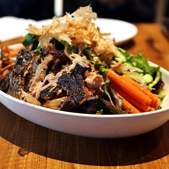 Amakara - Salmon Skin Salad... - Sushi Bars Near Me - Dublin, California