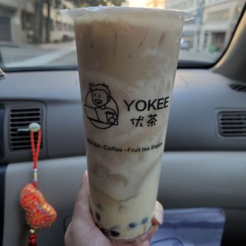 Yokee Milk Tea - Puff Cream Milk Tea with less boba - Bubble Tea Near Me - Oakland, California Yokee Milk Tea - Puff Cream Milk Tea with less boba - Bubble Tea Near Me - Oakland, California