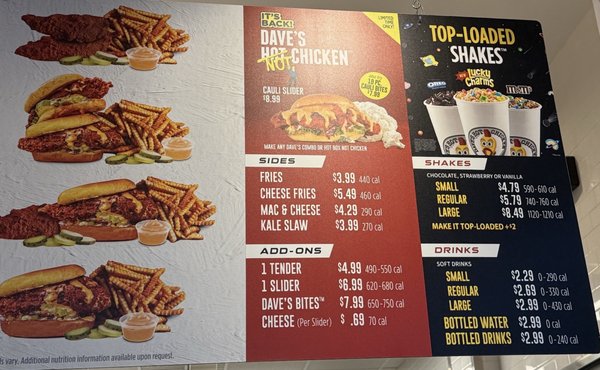 Menu photo 2 Dave's Hot Chicken Santa Ana, CA Menu photo 2 Dave's Hot Chicken Santa Ana, CA