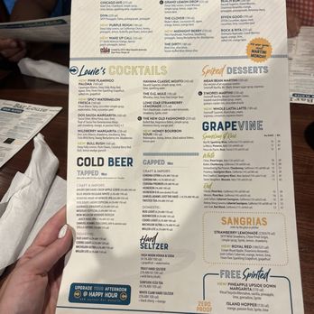 Bar Louie - Winter Park - Drink menu - Bars Near Me - Winter Park, Florida