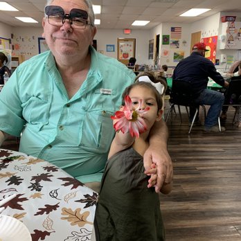 Pinebrook KinderCare - Thanksgiving lunch with grandpa. - Child Care & Day Care Near Me - Houston, Texas Pinebrook KinderCare - Thanksgiving lunch with grandpa. - Child Care & Day Care Near Me - Houston, Texas