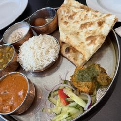 Pawans Indian Kitchen - Non-Veg Thali 1