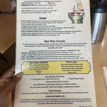 The Pancake Chef - Menu April 2024 - American Near Me - SeaTac, Washington