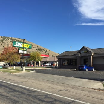 Subway - a view of a street with a mountain in the background - Fast Food Near Me - Morgan, Utah Subway - a view of a street with a mountain in the background - Fast Food Near Me - Morgan, Utah