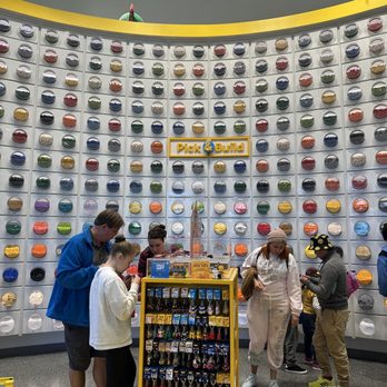 Lego - Wall of individual legos - Toy Stores Near Me - Anaheim, California