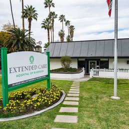 Exterior outside entrance of Extended Care Hospital - Riverside, California Exterior outside entrance of Extended Care Hospital - Riverside, California