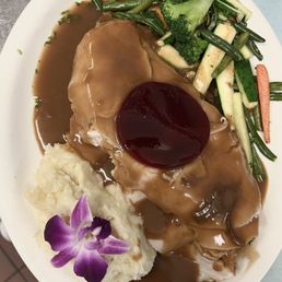 Hot Open Sandwich