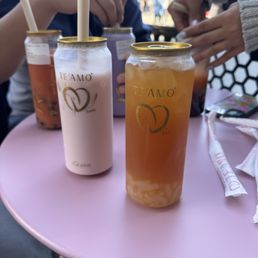 Yummy drinks.