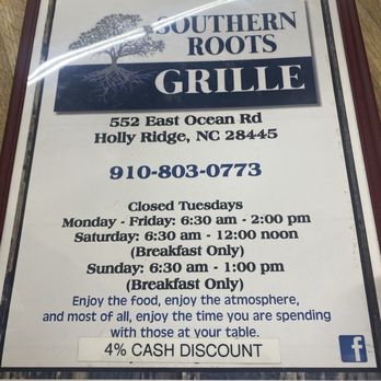Southern Roots Grille - American Near Me - Holly Ridge, North Carolina Southern Roots Grille - American Near Me - Holly Ridge, North Carolina