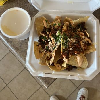 Fuego 505 - Before the cheese sauce on the carne asada nachos. - Tacos Near Me - Albuquerque, New Mexico Fuego 505 - Before the cheese sauce on the carne asada nachos. - Tacos Near Me - Albuquerque, New Mexico