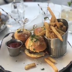 High Note Rooftop Bar - Sweet heat sliders & parmesan fries