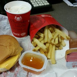 Wendy's - Burg fwies frosty