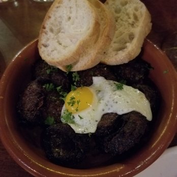 Toro Kitchen + Bar - Blood sausage and quail egg - Tapas Bars Near Me - San Antonio, Texas Toro Kitchen + Bar - Blood sausage and quail egg - Tapas Bars Near Me - San Antonio, Texas
