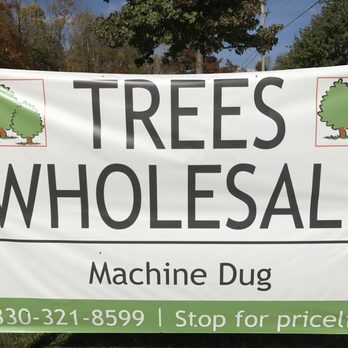 Chronister Tree Farm - a sign for trees wholesale - Landscaping Near Me - Medina, Ohio