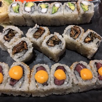 Sushisamba - California, Salmon Skin and Spicy Tuna Rolls - Asian Fusion Near Me - Las Vegas, Nevada Sushisamba - California, Salmon Skin and Spicy Tuna Rolls - Asian Fusion Near Me - Las Vegas, Nevada