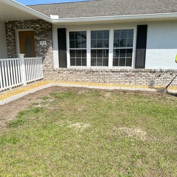Casper Lawncare - a man mowing the lawn - Lawn Services Near Me - Ocala, Florida