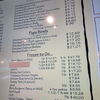 Guava Smoked - Menu - Barbeque Near Me - Honolulu, Hawaii Guava Smoked - Menu - Barbeque Near Me - Honolulu, Hawaii