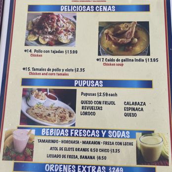 Mi Pueblito Catracho - Current menu 5/14/24 - Salvadoran Near Me - Dallas, Texas Mi Pueblito Catracho - Current menu 5/14/24 - Salvadoran Near Me - Dallas, Texas