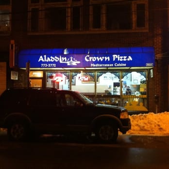 Aladdin Crown Pizza - Storefront - Pizza Near Me - New Haven, Connecticut