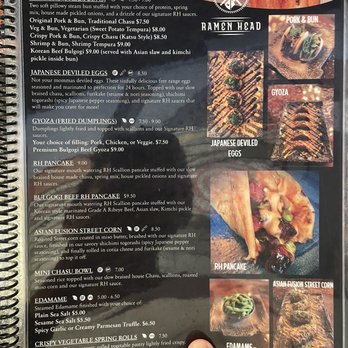 Ramen Head - Menu - Ramen Near Me - Rockwall, Texas Ramen Head - Menu - Ramen Near Me - Rockwall, Texas