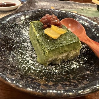 Sanraku Oakridge - Matcha Tiramisu - Sushi Bars Near Me - San Jose, California Sanraku Oakridge - Matcha Tiramisu - Sushi Bars Near Me - San Jose, California