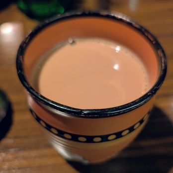 Tapori - Masala Chai ($4) - too milky for me - Indian Near Me - Washington, DC, District of Columbia