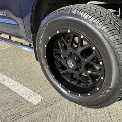 Wheel & Tire Exchange - 20" rims, no cutting or lift kit.