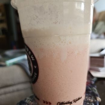 7 Brew Coffee - Looks pink to me. - Coffee & Tea Near Me - Cedar Rapids, Iowa