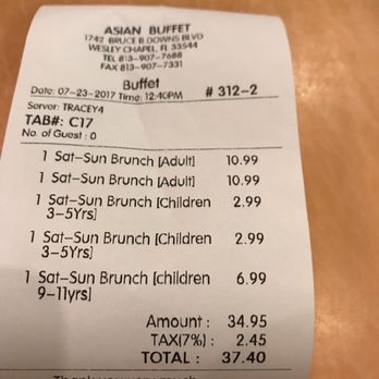 Asian Buffet - Buffets Near Me - Wesley Chapel, Florida
