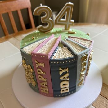 Mrs. Goodman's Baking - Custom book birthday cake - Bakeries Near Me - Worthington, Ohio Mrs. Goodman's Baking - Custom book birthday cake - Bakeries Near Me - Worthington, Ohio