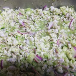 Ordered a tray of agua chile for my party....
