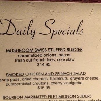 Wildfire - daily special burger i ordered for my hubby, but received a plain old burger. :/ - American Near Me - Glenview, Illinois