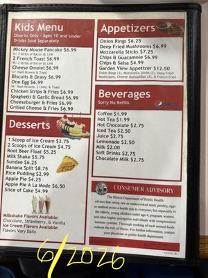 Menu photo 2 Garden View Lena, IL