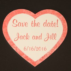 Hicksville Pro Shop - Save the Date Magnet-Ask us about custom magnet shapes and sizes!