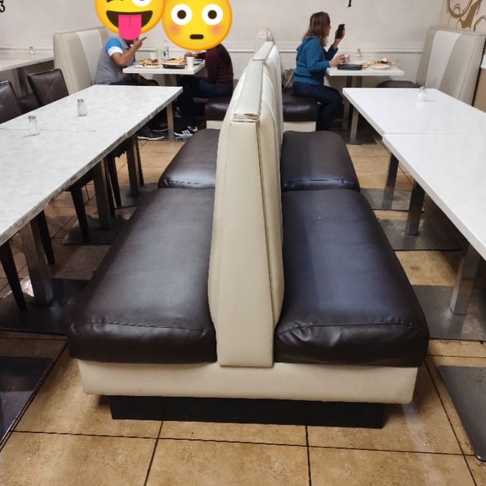 Shalimar - Two chuckleheads crowding us in a near empty restaurant. - Indian Near Me - Dublin, California