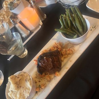 Oxford Grillehouse - Filet with crawfish topping - Steakhouses Near Me - Oxford, Mississippi