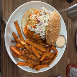 Corner Table - CRISPY CHICKEN SANDWICH