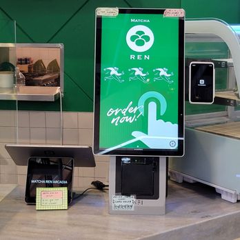 Matcha Ren - Self-Order Kiosk - Ice Cream & Frozen Yogurt Near Me - Arcadia, California