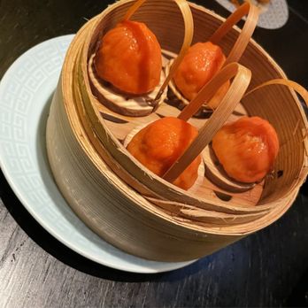 Mott 32 - hot & sour soup dumplings - Chinese Near Me - Las Vegas, Nevada