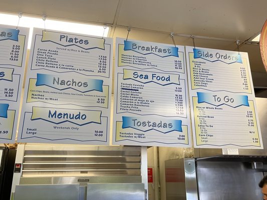 Menu photo 3 Los Metates Daly City, CA